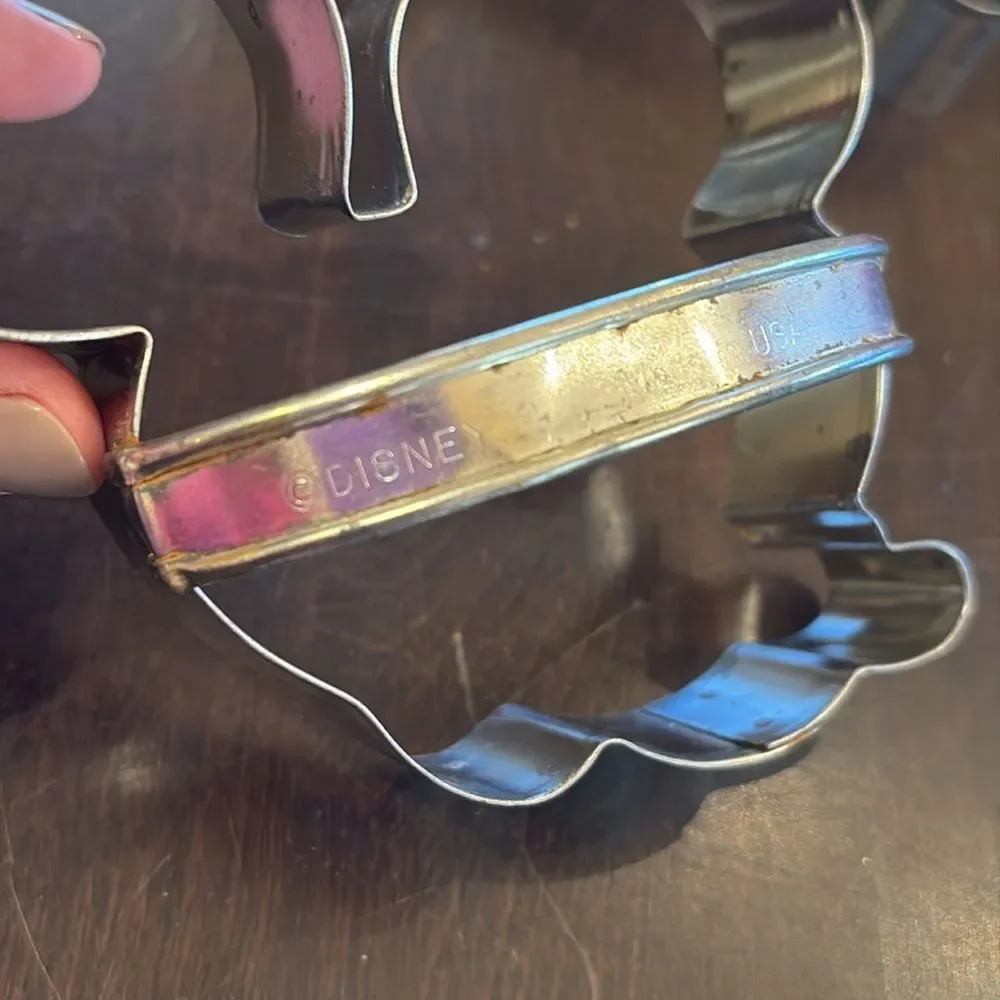 Set of vintage Disney Mickey cookie cutter, USA